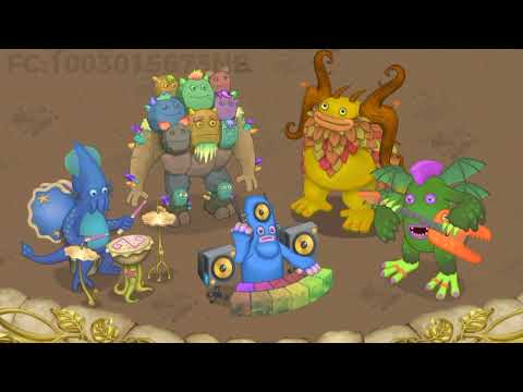 MySingingMonsters | Gold Island, But Only QUAD Element Monsters!