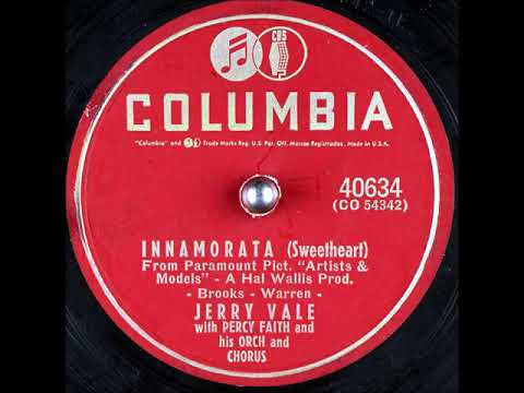 Innamorata Sweetheart - Jerry Vale  Stereo 1956