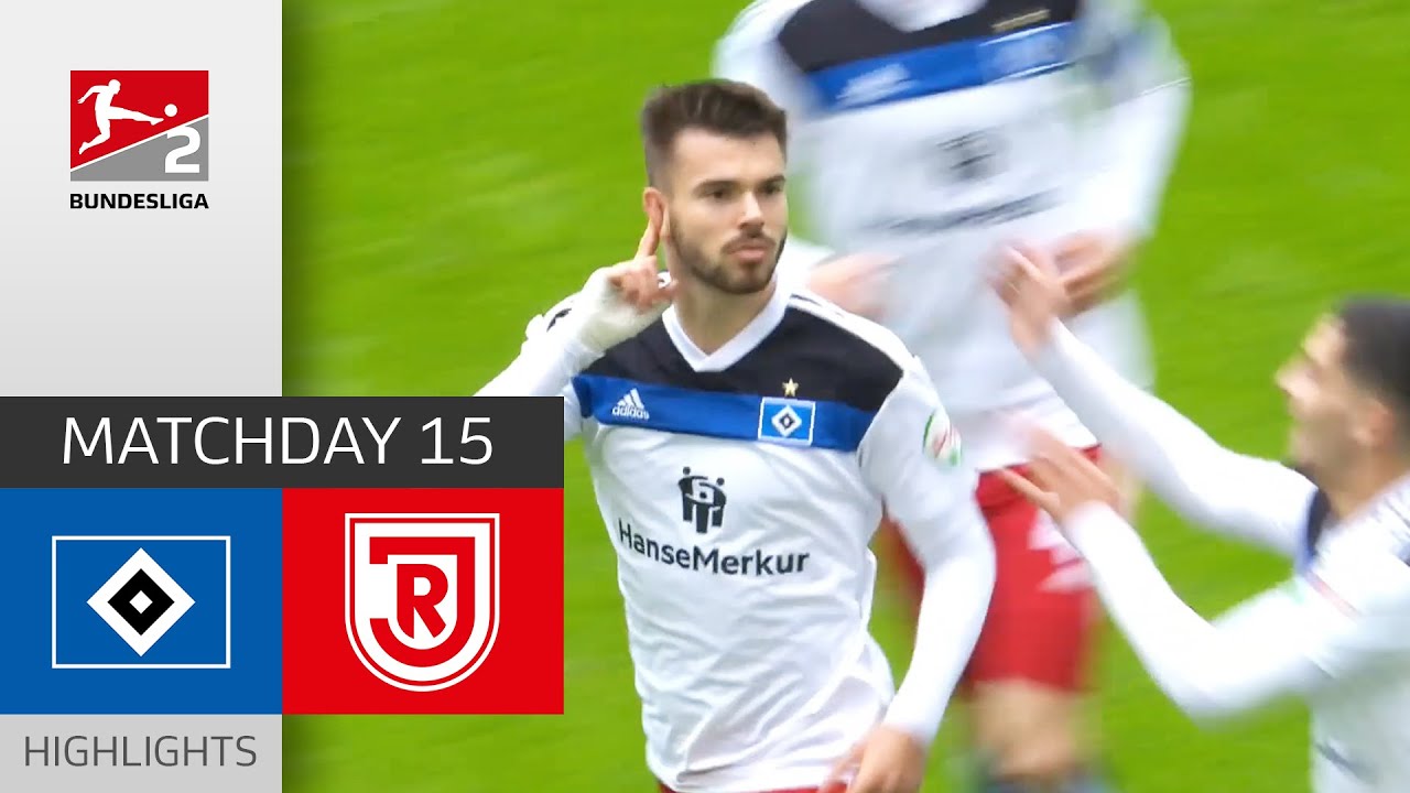 Hamburger SV vs Jahn Regensburg highlights