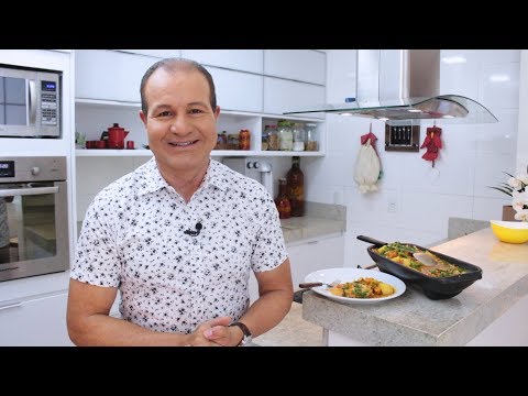 Peixe na telha | Na Cozinha com Oloares Ferreira