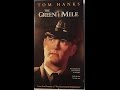 Opening To The Green Mile 1999 2000 VHS Tape 1 And With Previews