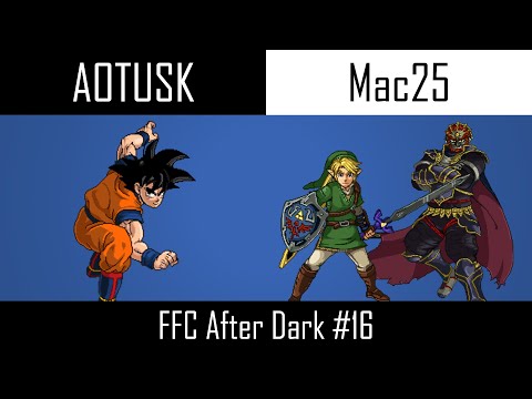FFC After Dark 16: AOTUSK (Goku) vs Mac25 (Link) - SSF2