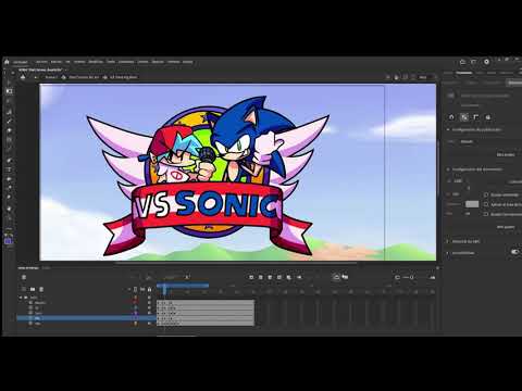 sonic fnf mod leak title screen