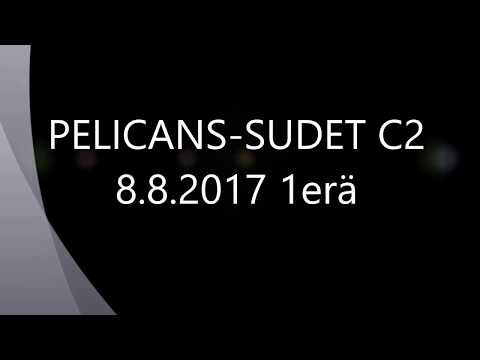 Pelicans-Sudet C03 PUN 8.8.2017 1erä