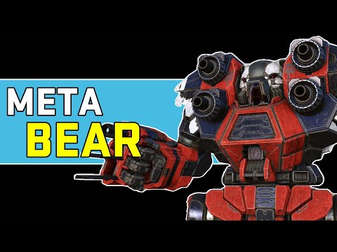 META Quad AC10 + ERPPC Murder Bear - Mechwarrior Online