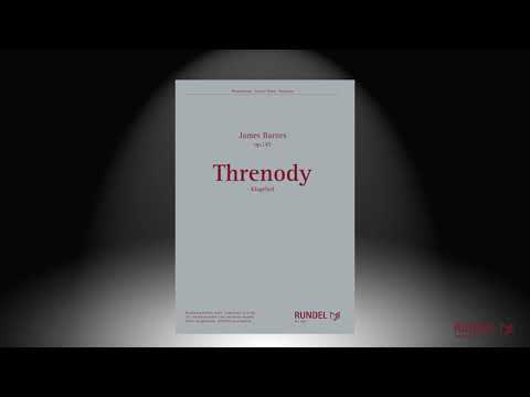 Threnody | James Barnes, op. 145