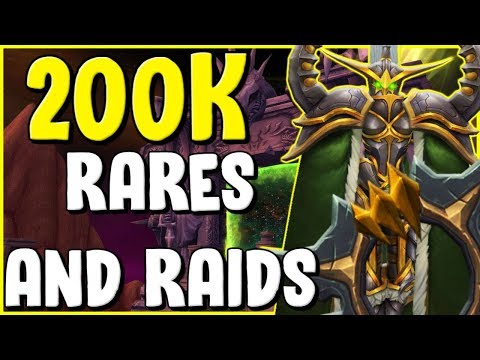 200k Through Raids And Rares In WoW BFA 8.2 - Gold Making, Gold Farming