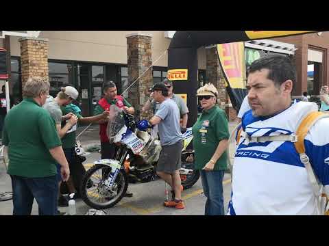 Kalahari Rally 2018 - The road down and Day1: Technical inspection