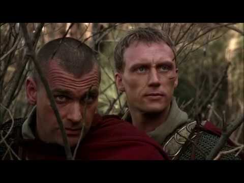 Луций Ворен и Тит Пулло спасают Октавиана (Сериал Рим)