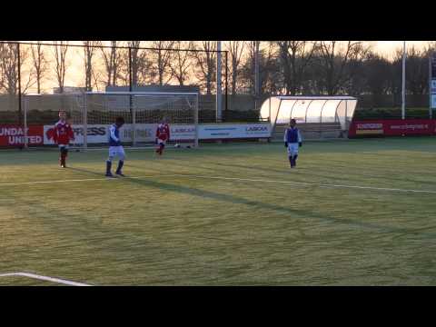 Gravendeel F1 tegen LMO F1 op 13-2-2016 | 1e helft