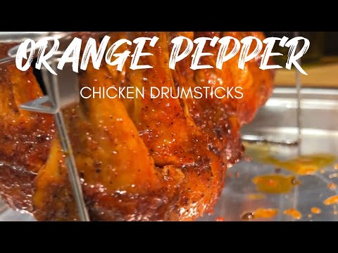 Orange Pepper Chicken | Chicken Drumsticks Recipe || FRUGALLYT