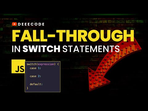 Javascript Simple Fall Through Switch