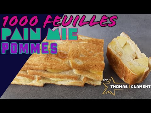 Mille feuilles Pain Mie & Pommes