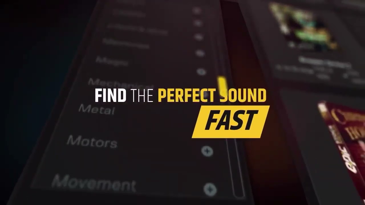 SFX Cloud Vault the Online Master Sound Effects Library by Epic Stock Media - Ad Trailer