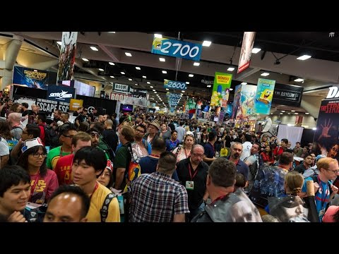 Comic-Con 2015 Show Floor Tour (in a Single Take!)