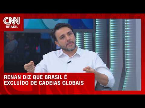 Em evento, Renan Santos diz que Brasil é excluído de cadeias globais | CNN PRIME TIME