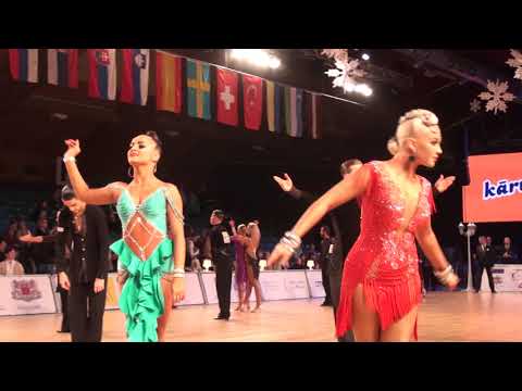 00708 WDSF Int. Open LA - Abora Cup. 1 r. Samba. Baltic Grand Prix 14.12.2019