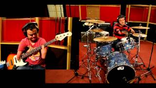 Audioslave - Your time has come drums and bass guitar cover