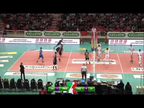 Gli highlights di Tonazzo Padova - Diatec Trentino 2-3