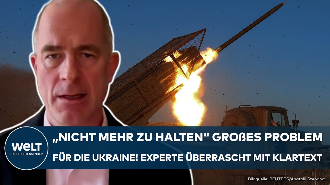 UKRAINE-KRIEG: "Nicht zu halten" Große Probleme für Kiew! Experte überrascht mit deutlicher Analyse