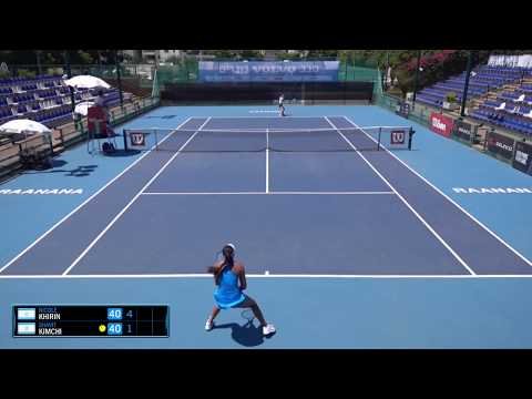 Nicole Khirin backhand