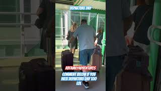 So hard to say good bye on departure day - wonder of the seas. #abfamilyadventures #wonderoftheseas