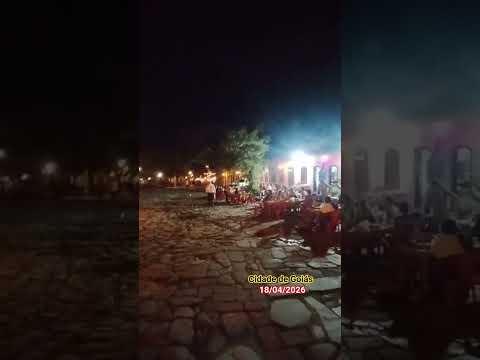 Passeio noturno pela Cidade de Goiás GO. #goiás #turismo