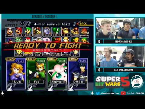 Super Bit Wars 5 - Bee & Salt (Green) vs Flux & Dubs (Blue) - Doubles Round 1