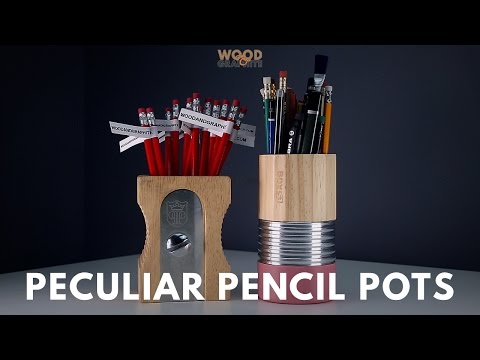 Peculiar Pencil Pots - ✎W&G✎