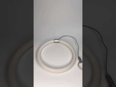 Набір аксесуарів для монтажа круглого підвісу з гнучкого неону 24 мм