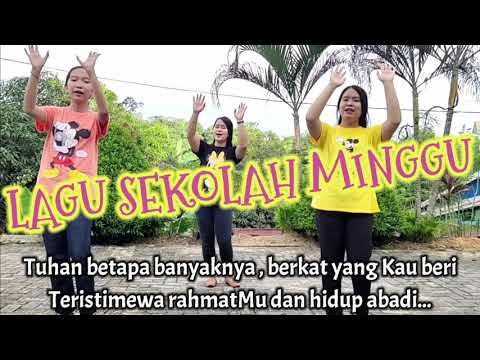 #lagusekolahminggu gerak dan lagu sekolah minggu Tuhan Betapa Banyaknya - KC. 264