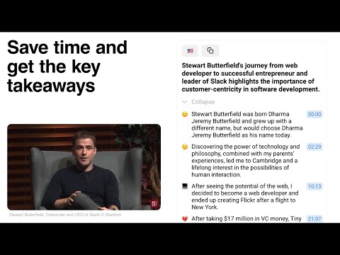 Eightify — Youtube summaries