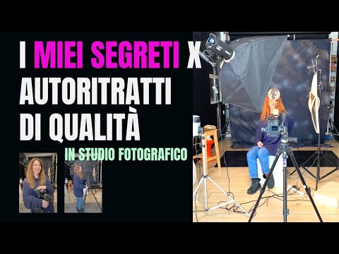 Tutti i segreti per ottenere autoritratti di alta qualità in studio fotografico 📸 | fotografia
