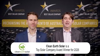 Clean Earth Solar Sunwiz Awards