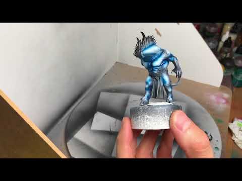 Painting the Ogroid Thaumaturge - pre-shading