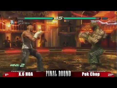 FRXIV tekken 6 winner semi's Pokchop vs FR ATL Hoa.