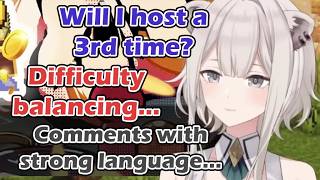 Botan talks about her experience after hosting Minecraft Gold Rush Survival 2 [hololive/ENG Subs]