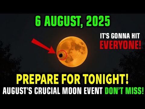 August 6: A Moon Energy That Changes What’s Coming Next