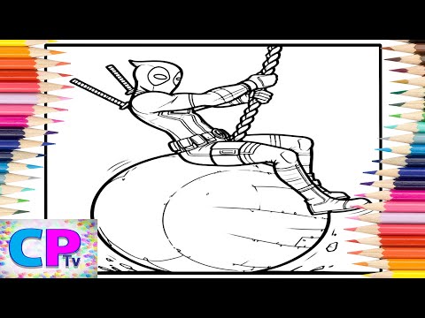 Deadpool Rolls the Ball/Deadpool Coloring Pages/@coloringpagestv /Ariis - From The Top [NCS Release]