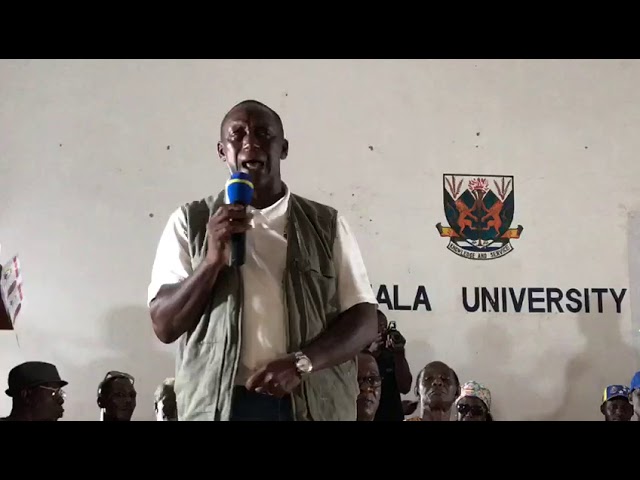 Njala University Sierra Leone видео №1