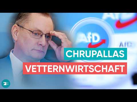Video Thumbnail: AfD-Skandal: Chrupalla verschafft Verwandten lukrative Parteijobs