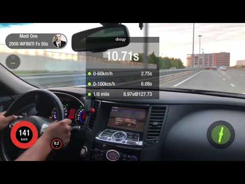 infiniti fx50s ATOMICASS 0-100