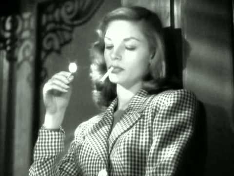 To Have and Have Not (1944) - Humphrey Bogart - Lauren Bacall- Anybody Got A Match?