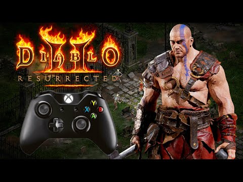 Diablo II: Resurrected Technical Alpha PC Controller Gameplay