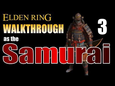 ELDEN RING Walkthrough Samurai Part 3 - Longer Range Arrow Shots and a Better Shield