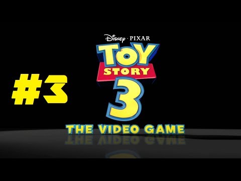 Toy Story 3: The Video Game HD Walkthrough  - Part 3 - Buzz Video Game (PS3/Xbox/Wii)