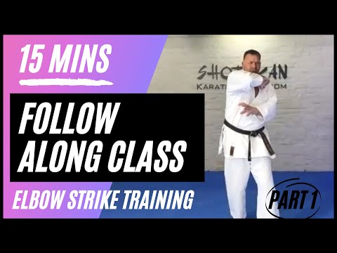 Shotokan Karate Follow Along Class Part 1 Quick 15 Minute 6 Technique Combination Shotokan Karate