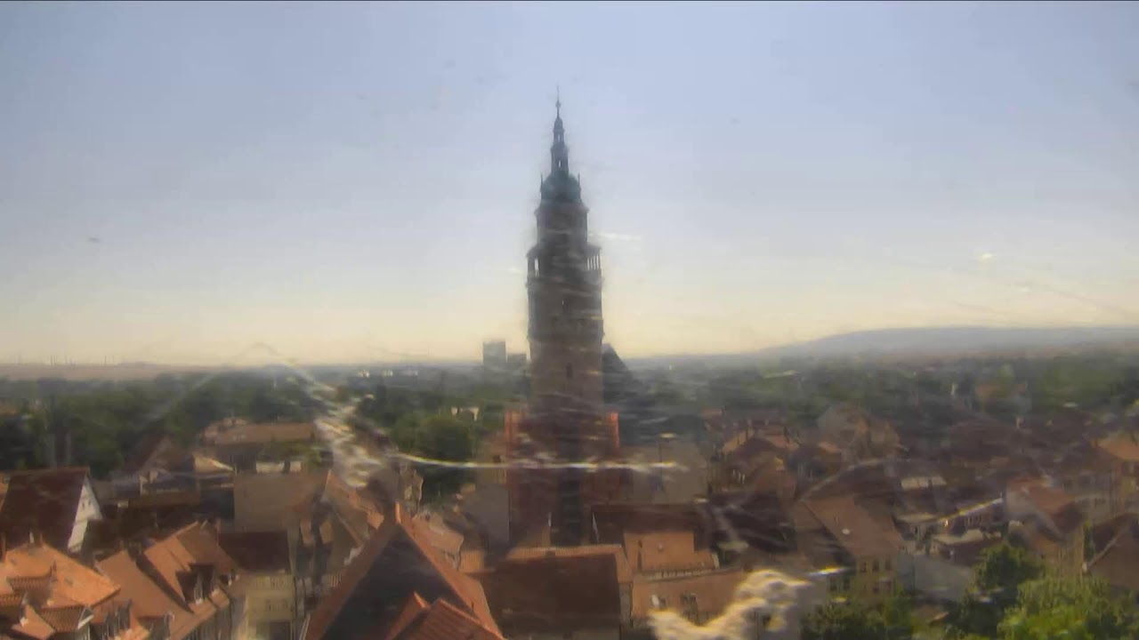 Live webcam view of Bad Langensalza Market Square