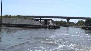 preview picture of video 'Indian River Inlet fishing from the Batboat and Lewes Canal 2002'