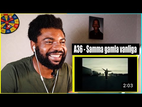 A36 - Samma gamla vanliga (Official Video)🔥🇸🇪SWEDISH Rap /  UK Reaction